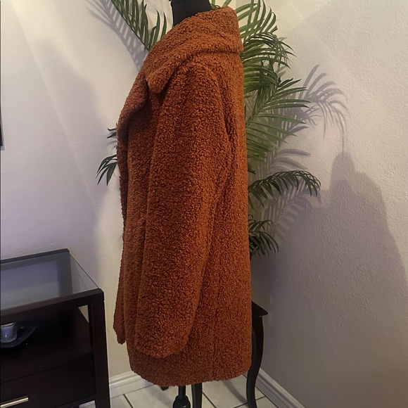 Sam Edelman Rust Teddy Jacket - Picture 2 of 12